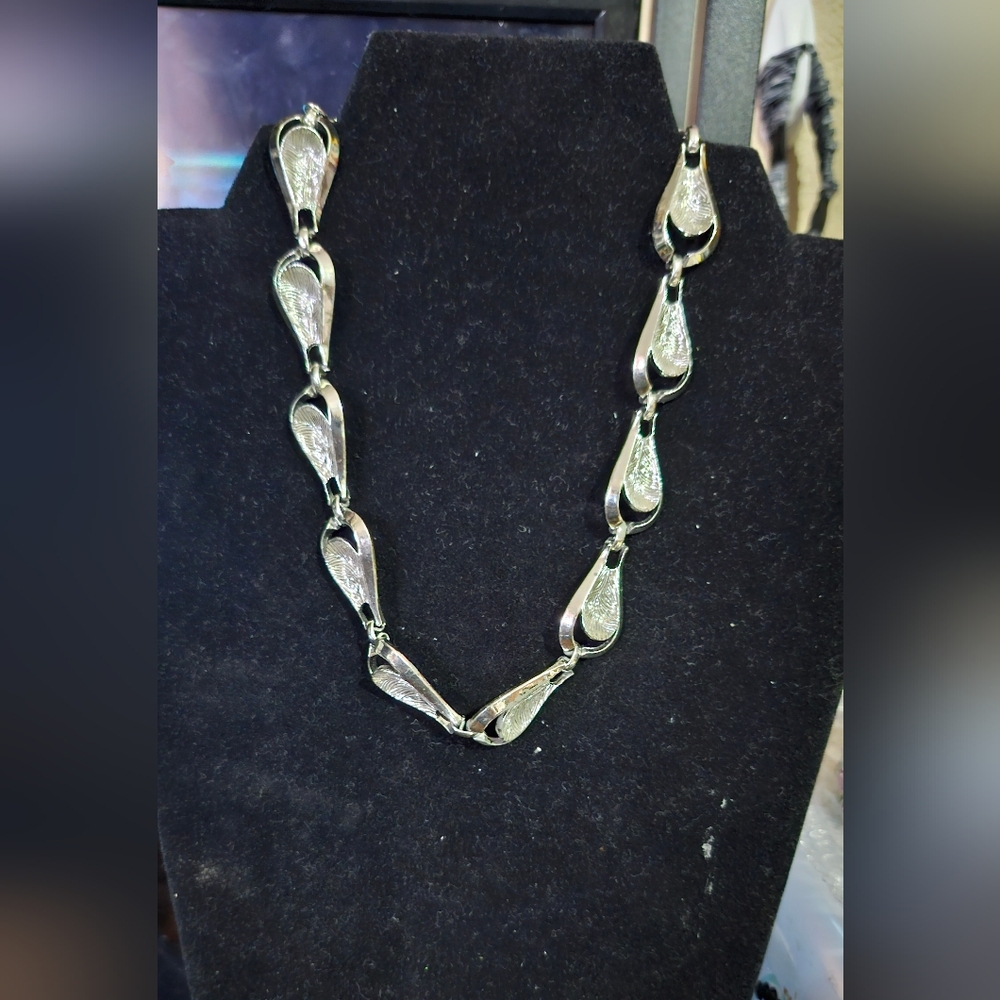 Vintage Tear drop necklace